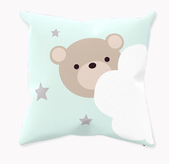 bear cloud pillow