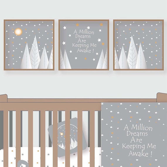 Star Nursery Prints-Celestial Nursery 