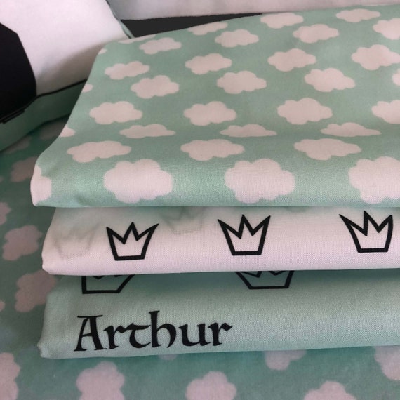 personalized fitted crib sheets