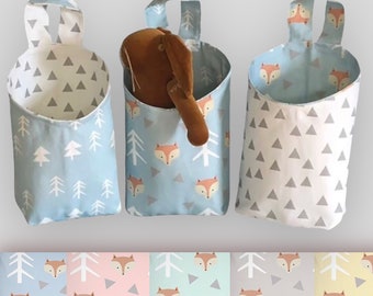 Woodland Nursery Storage Pods-Nursery Storage Baskets-Fox Nursery-Storage Baskets-Boy Nursery-Girl Nursery-Neutral Nursery-Woodland Nursery