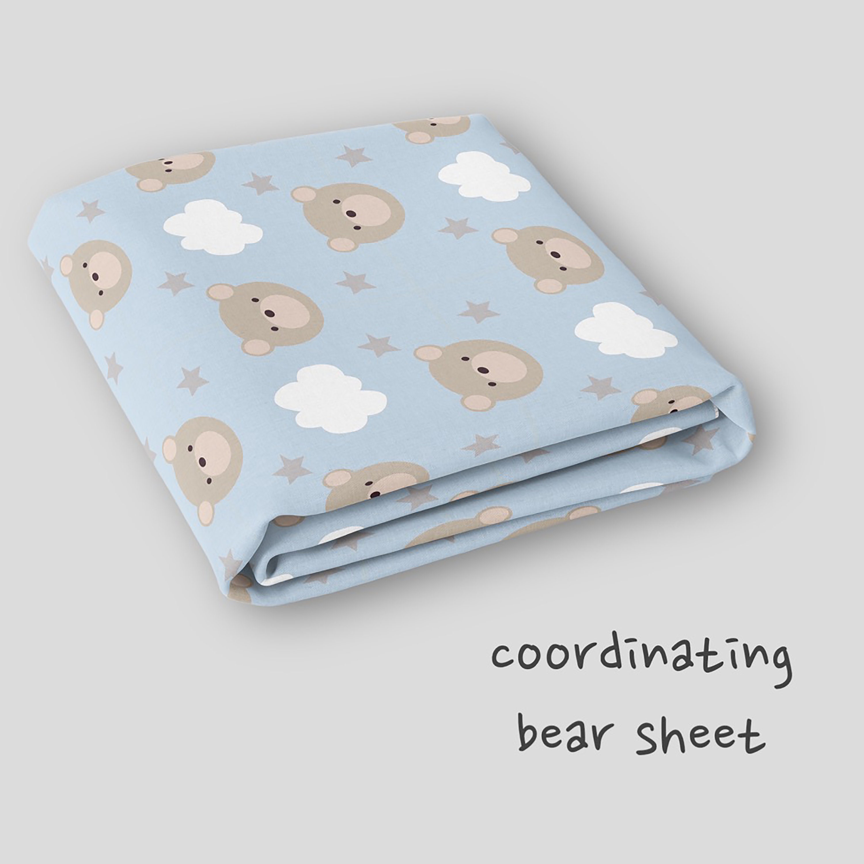 Star Nursery Crib Sheetfitted Crib Sheetjersey Knit Crib Etsy