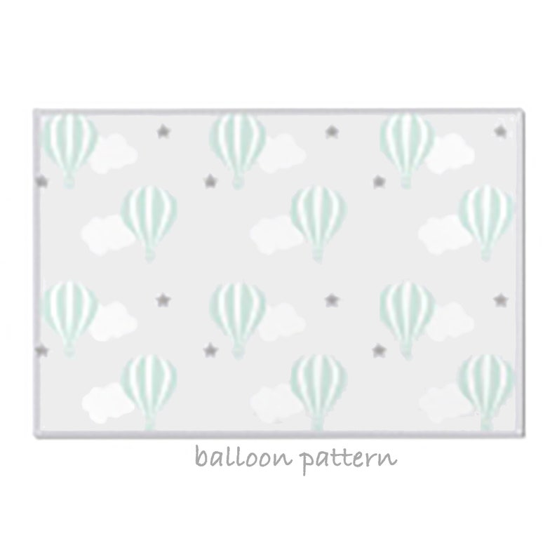 Hot Air Balloon Nursery Room Rughot Air Balloon Nurserycloud Etsy