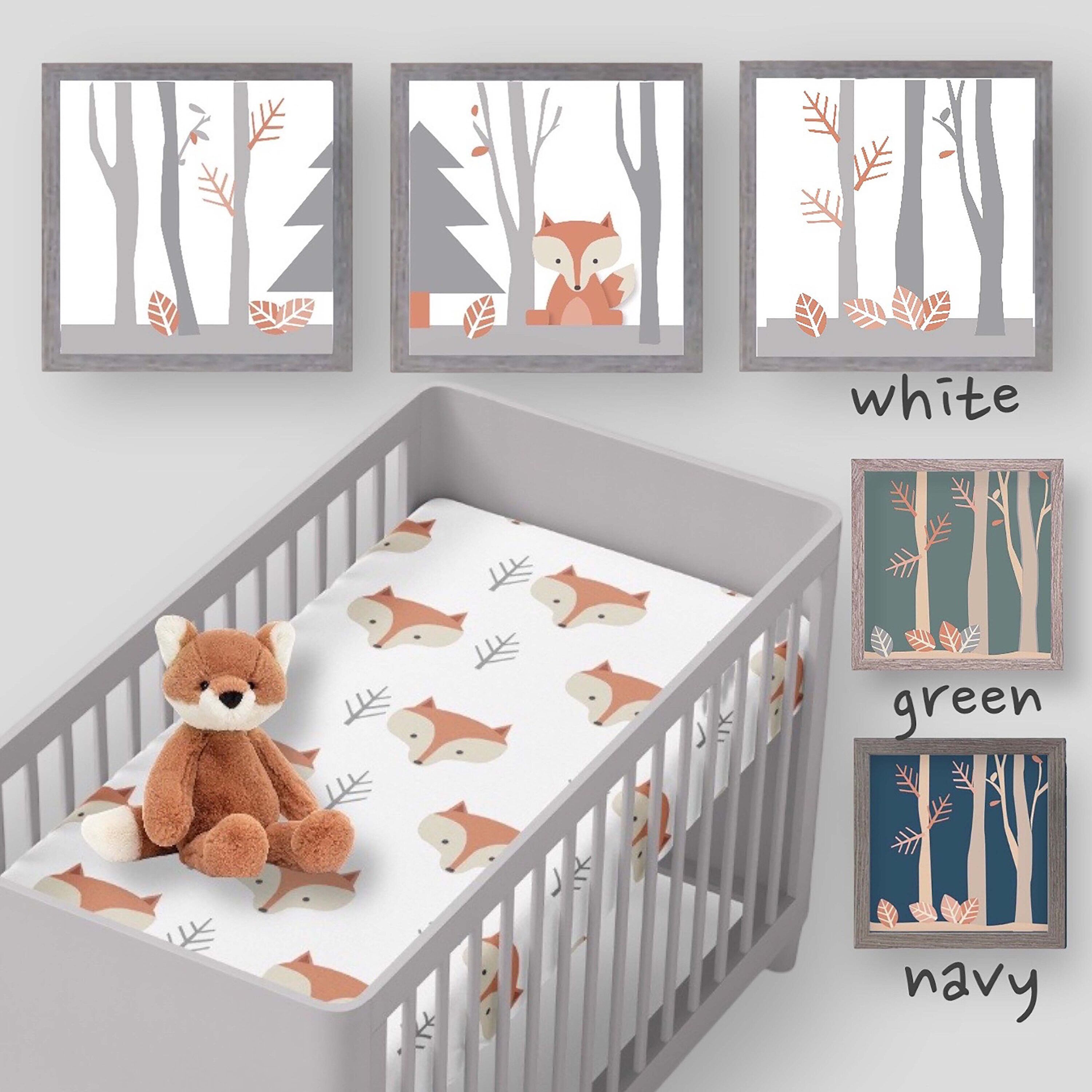 Fox baby nursery set 2025