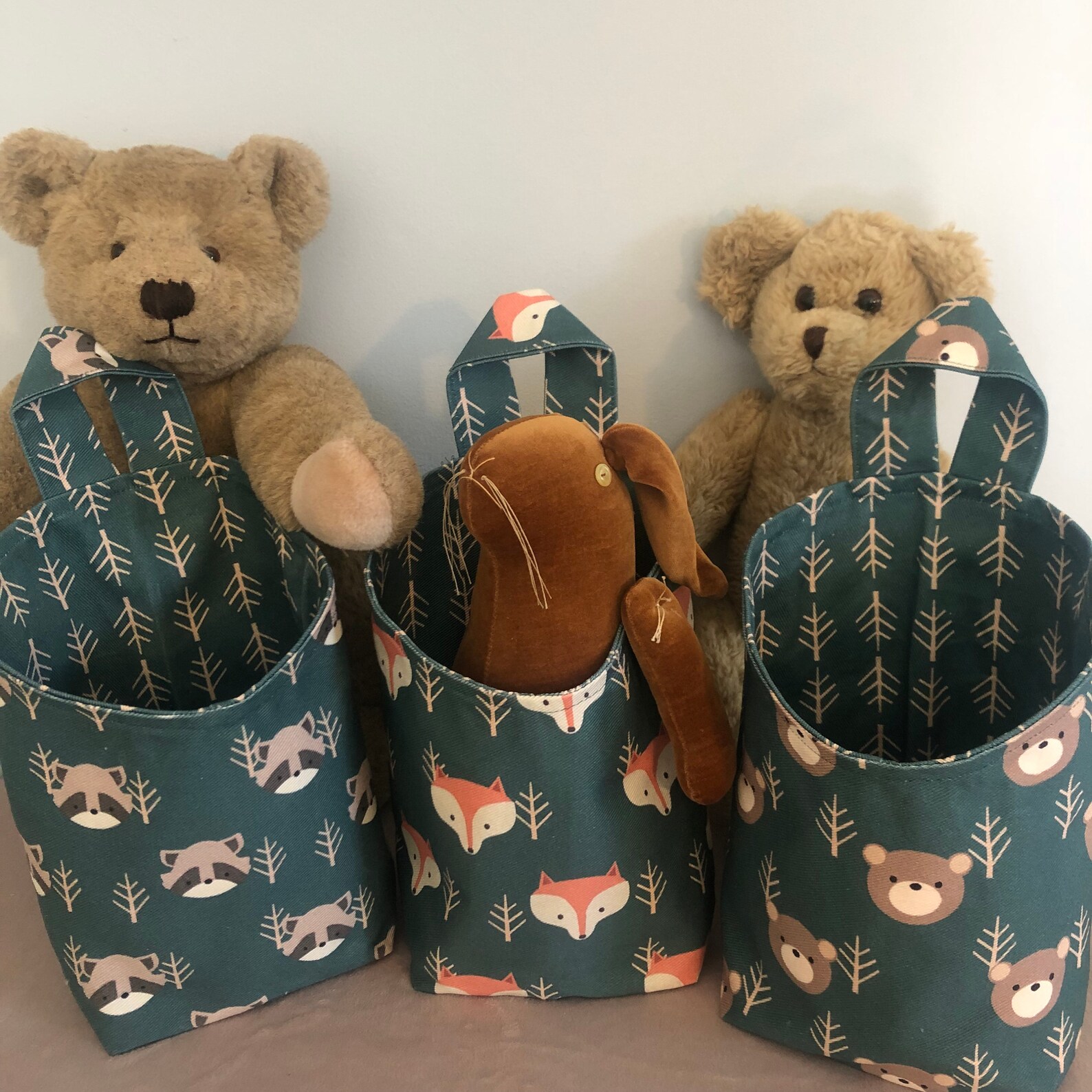 Woodland Nursery Décorwoodland Storage Podsnursery Etsy