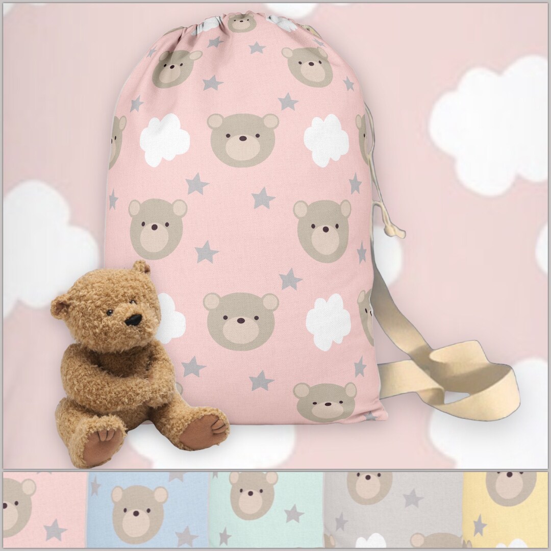 Bear Laundry Bagnursery Storagegirl Nursery Decorboy Etsy