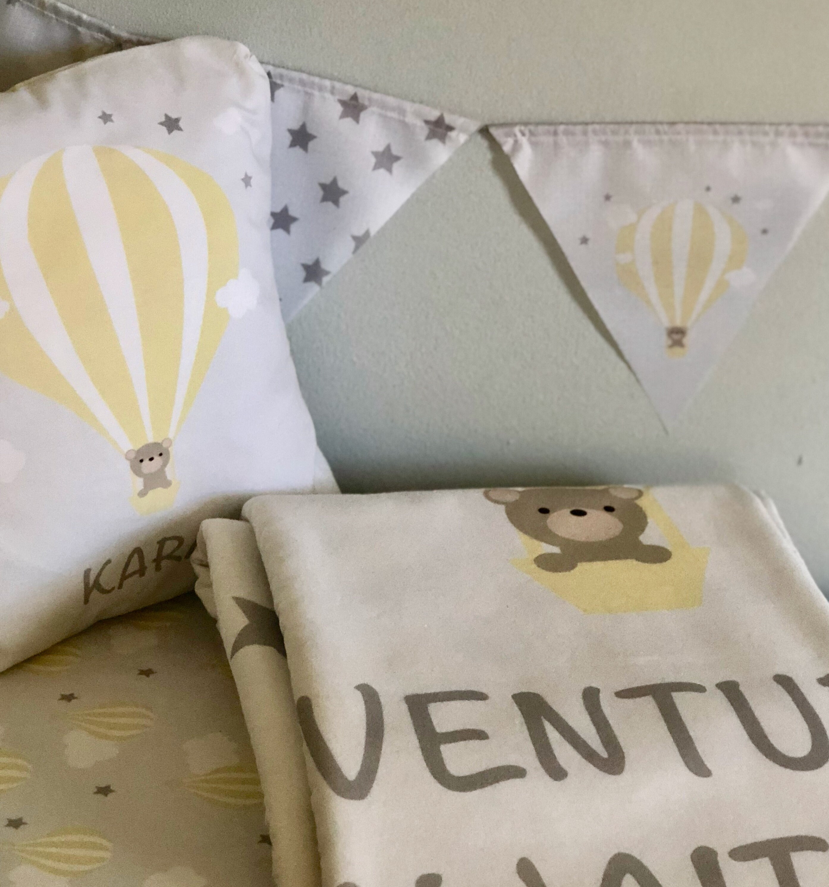 Hot Air Balloon BlanketBaby BlanketCrib BlanketPersonalized Etsy