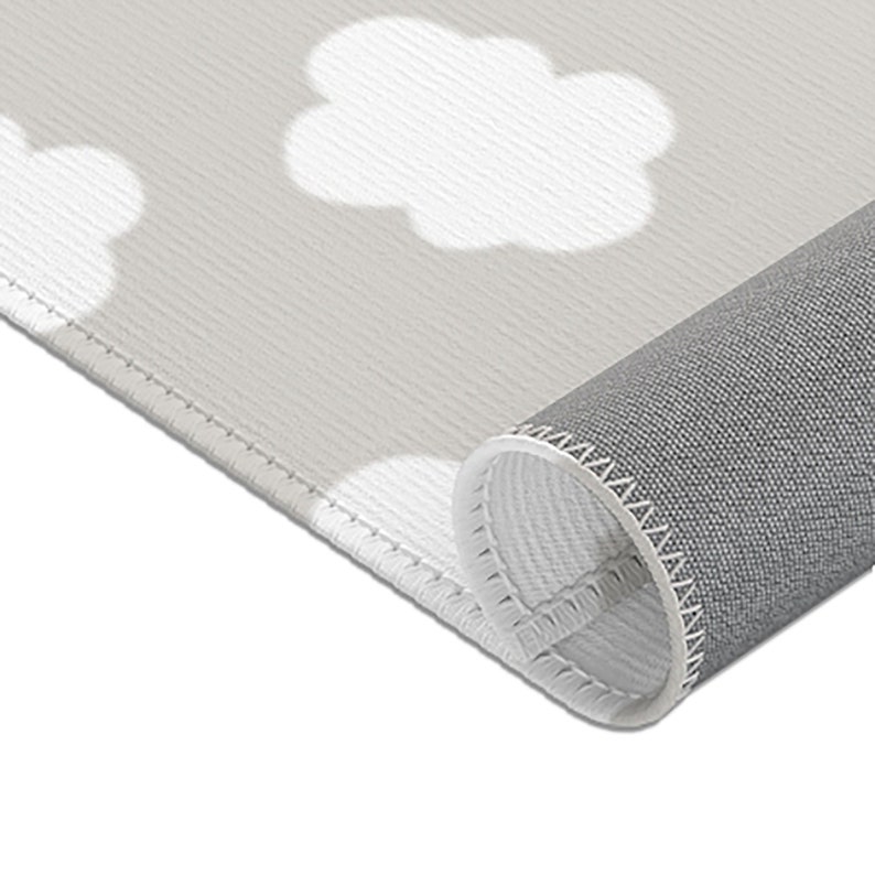 Hot Air Balloon Nursery Room Rughot Air Balloon Nurserycloud Etsy