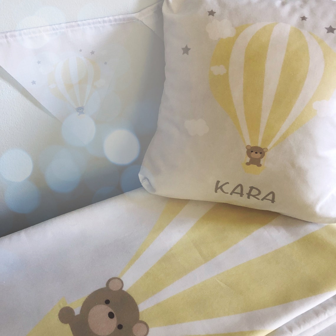Hot Air Balloon BlanketBaby BlanketCrib BlanketPersonalized Etsy