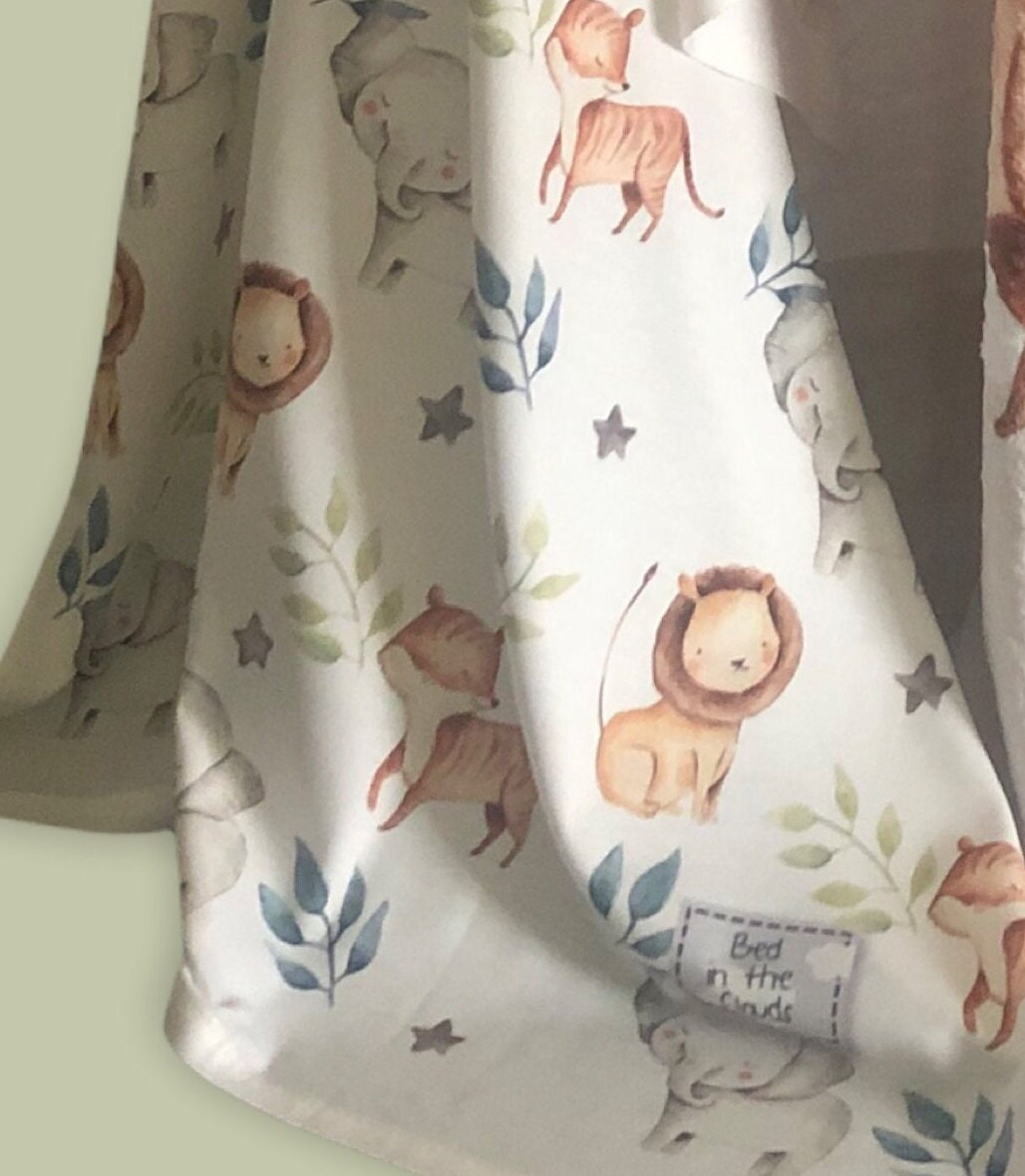 Safari Theme Swaddle Setjungle Animal Swaddle and Etsy