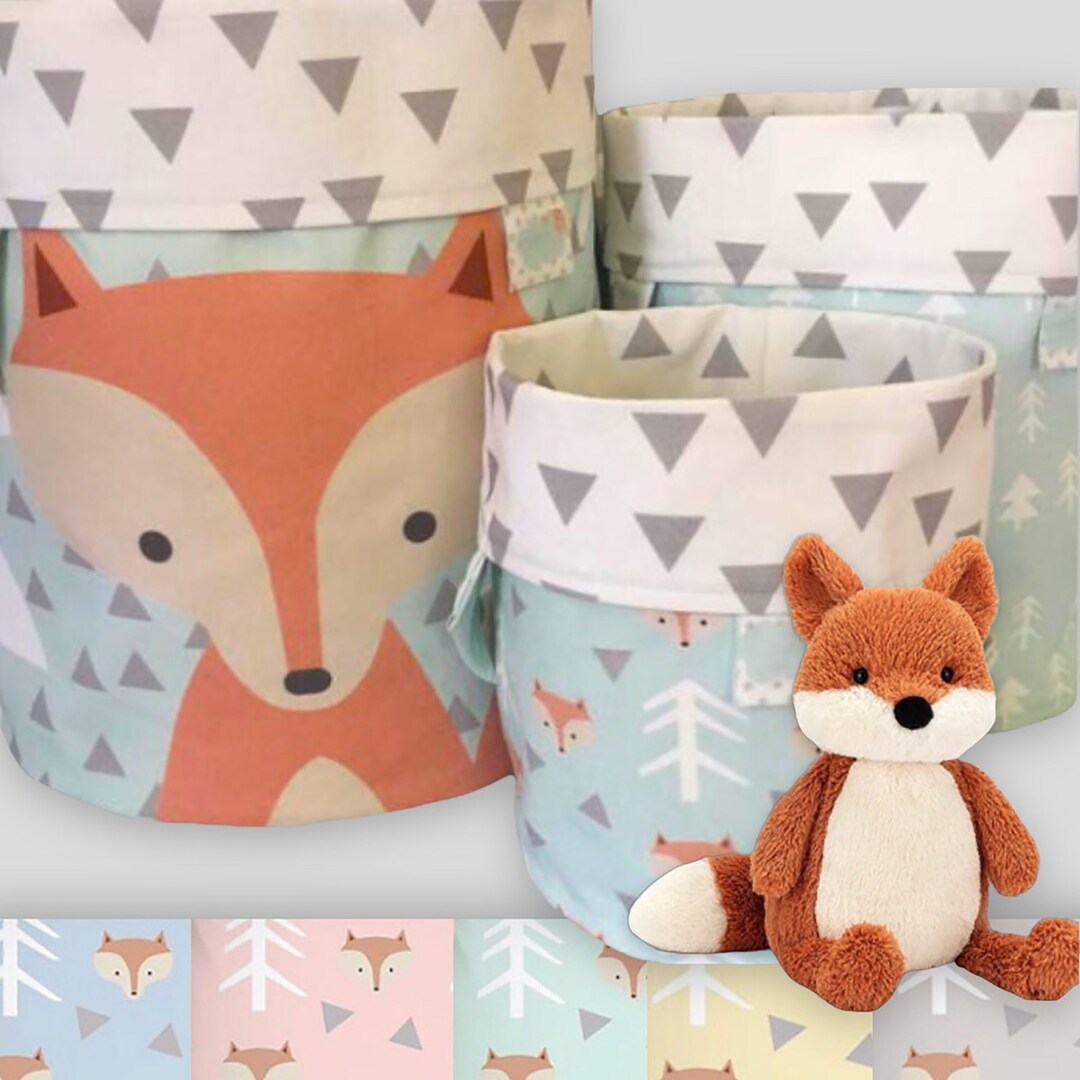 Woodland Nursery Storage Basketboy Nurserygirl Nurseryneutral