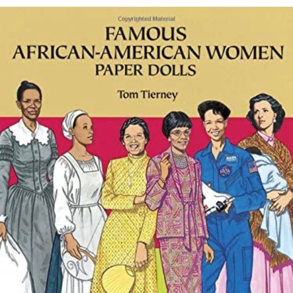Famous African-American Women Paper Dolls
