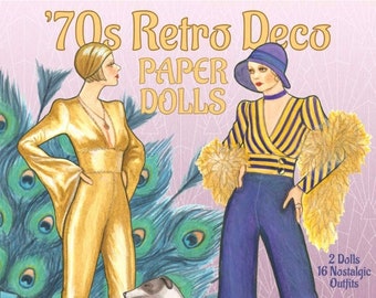 1970's Disco Paper Dolls 70's