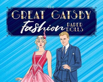 The Great Gatsby Paper Dolls - Etsy