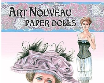 PARIS FASHION Paper Doll Book with French Designer Styles 1919-1939