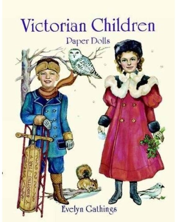 paper doll children's clothing