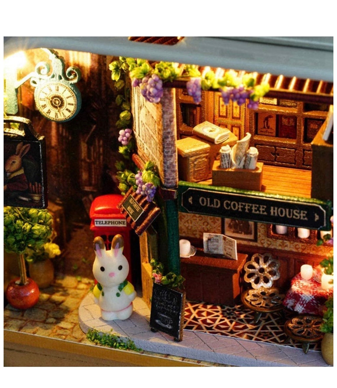 Easter Love Bunny Diorama Keepsake Tin Box Scene DIY/ | Etsy