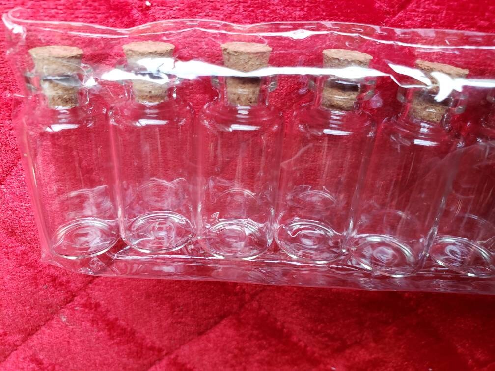 Mini Glass Containers Perfect For Art Projects Ideas Home Etsy