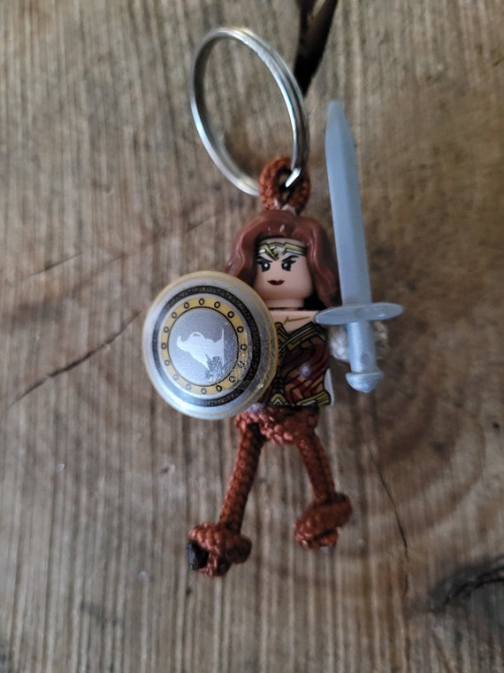 Wonder woman lego keychain new arrivals