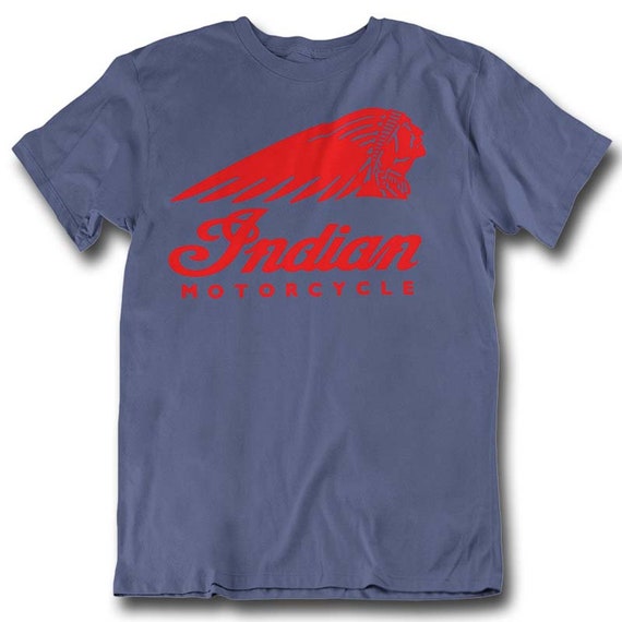 Indian Motorcycle T-shirt, Printed on a Quality 100% Cotton