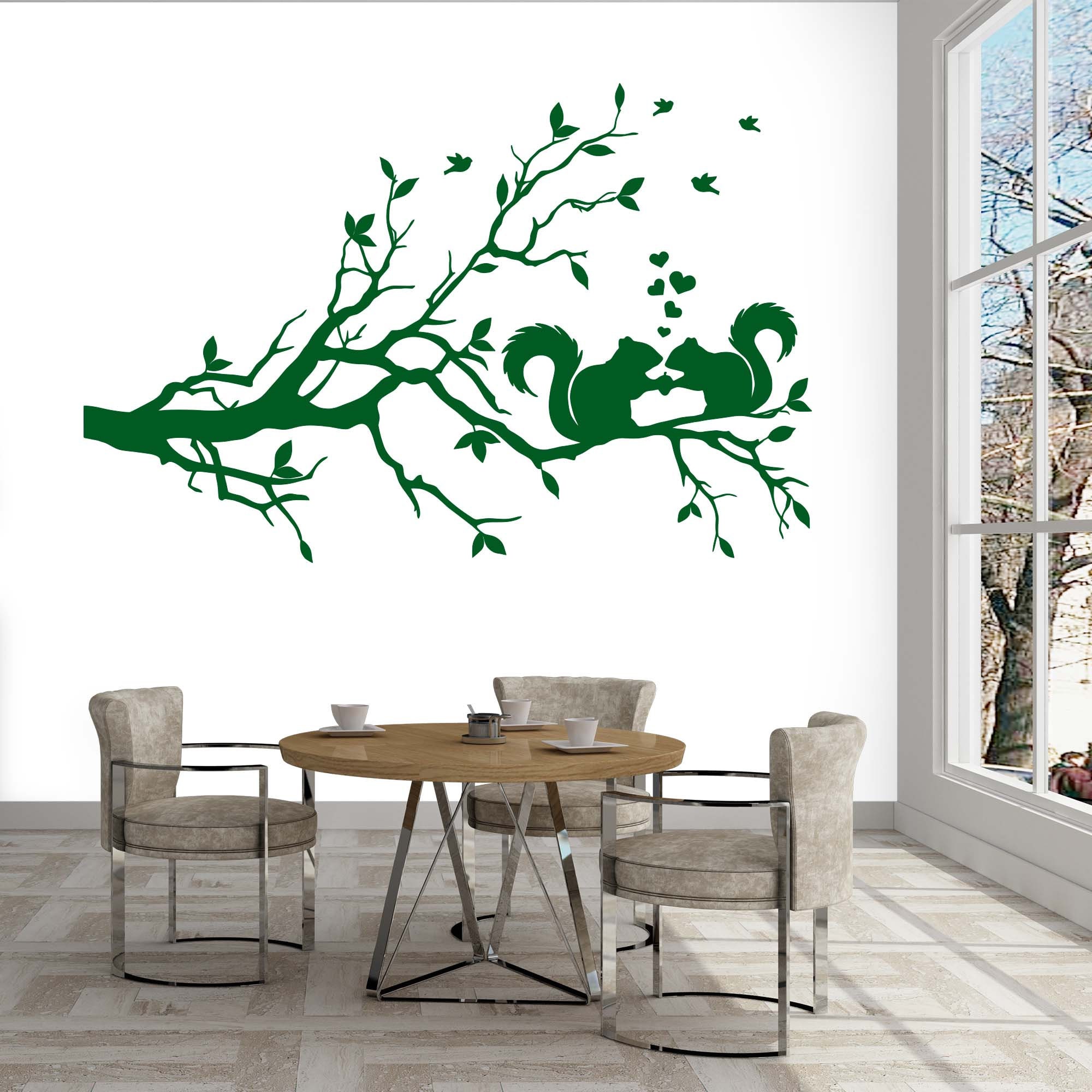 stickers Amour d'écureuil