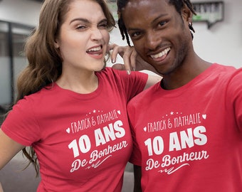 Duo T-Shirt Les Année de Bonheur