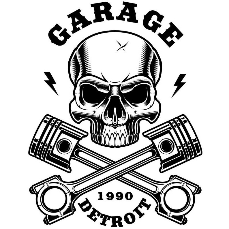 DETROIT GARAGE t-shirt image 4