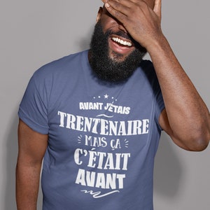 Funny 40th birthday t-shirt, printed in France to order on a quality 100% cotton t-shirt.
