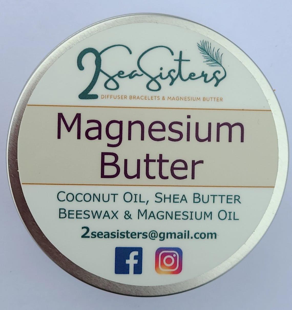 Magnesium Body Butter Lavender Rosemary Shae Butter Etsy