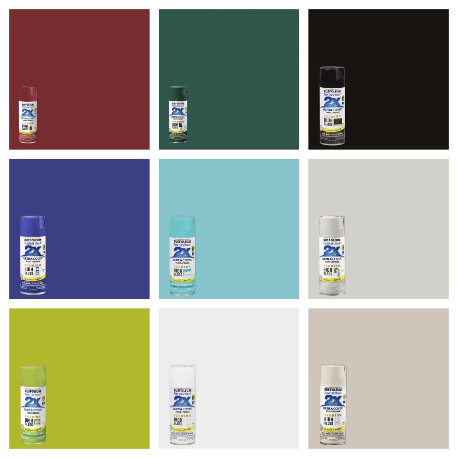Rust oleum Painter s Touch 2X Ultra Cover High Gloss Spray Paint
