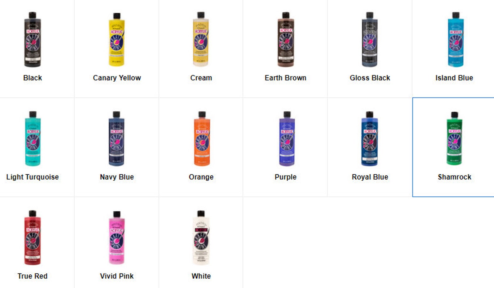 Anita's Acrylic Craft Paint Various Colors 16 Ounces Price Etsy