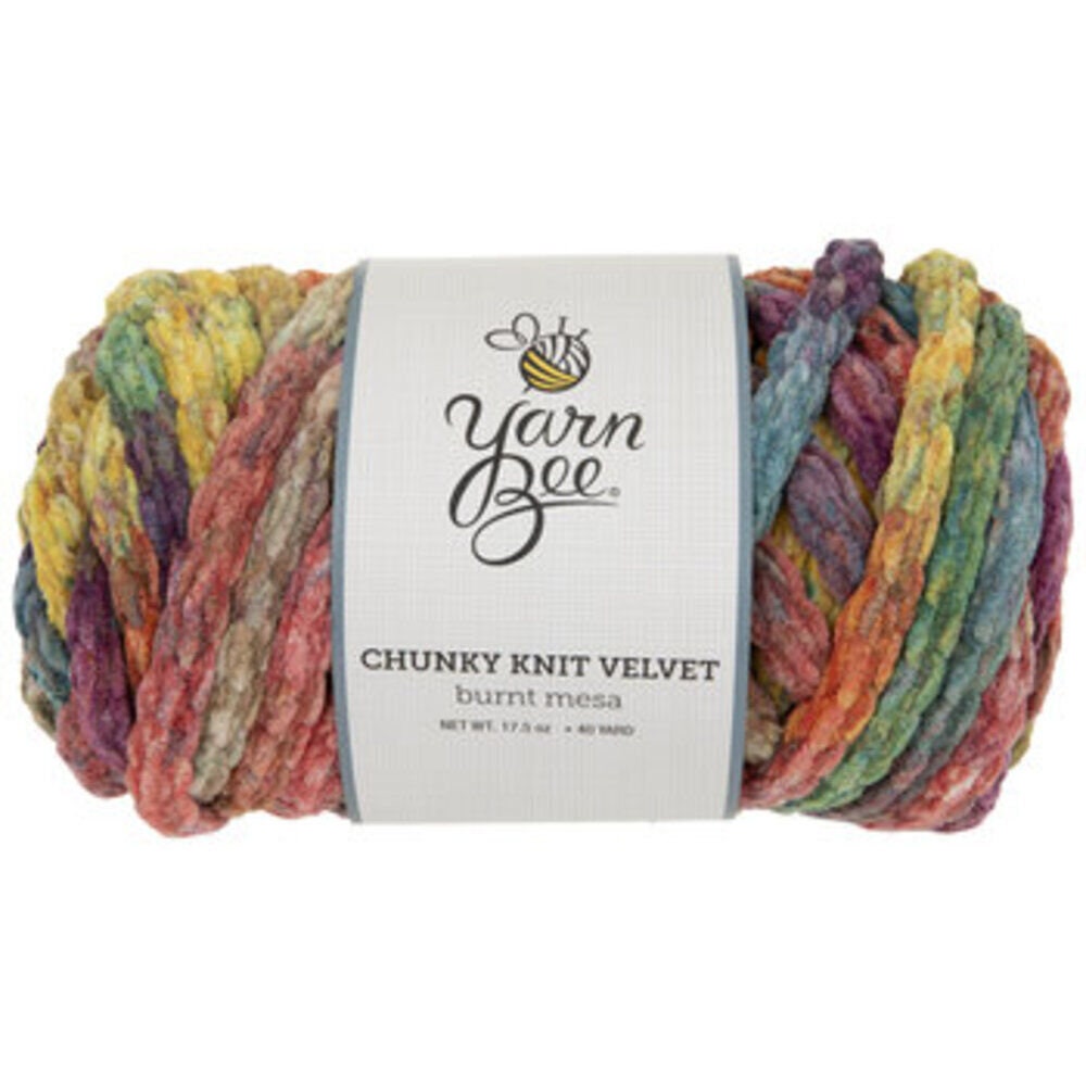 Yarn bee chunky knit velvet blanket sale