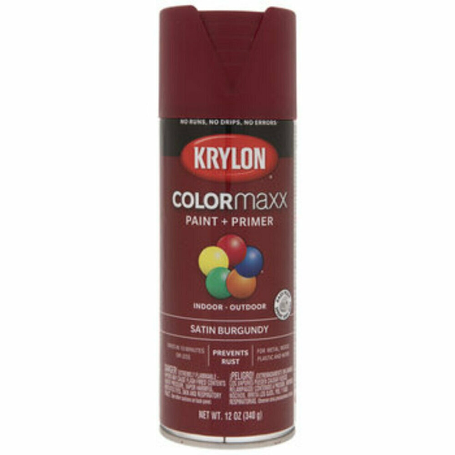 Krylon colormaxx spray paint & primer 12 oz various colors new Etsy