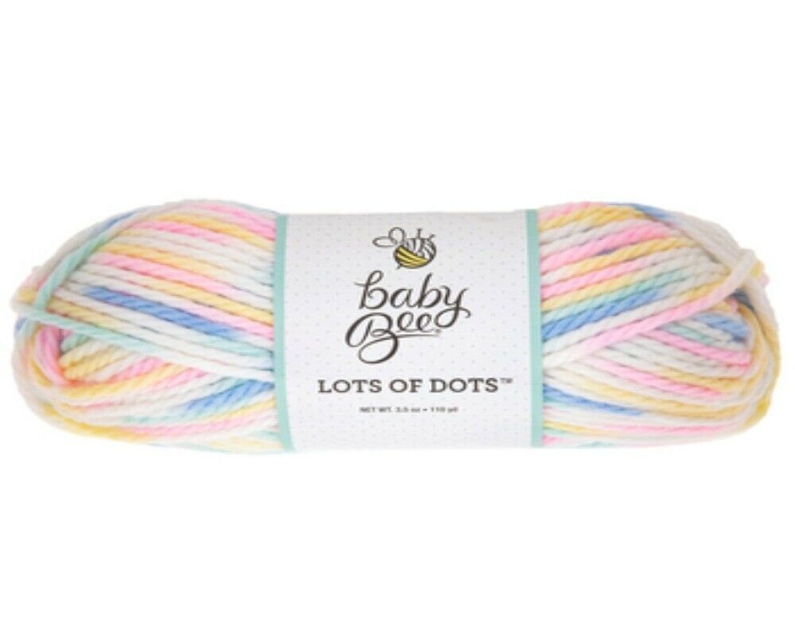 Baby Bee Lots Of Dots Yarn Various Colors New Price Per Skein Etsy