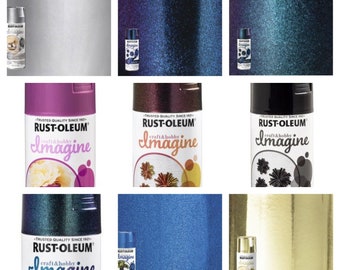Rust-Oleum® Imagine Spray Paint Various Colors New