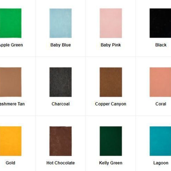 Felt 9x12 1mm Thick Various Solid Colors Price Per Sheet New