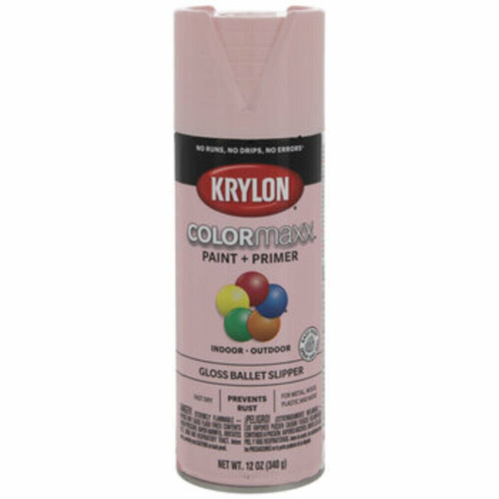 Krylon Mambo Pink COLORmaxx Gloss Paint & Primer - 12 oz