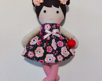Dress-Up Stuffed Doll (set with clothes and other accessories)
