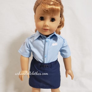 Luchtmachtuniform voor 18-inch poppen