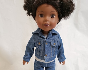 Jean Jacket for 14-Inch Dolls