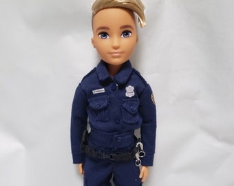 police barbie doll