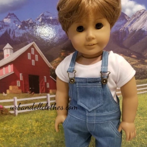 Overalls for 18inch Boy Dolls Etsy