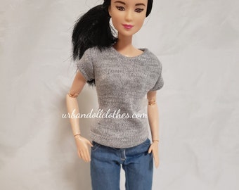 Vaqueros para muñecas de moda de 11,5"