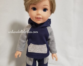 Sweatshirt and Sweatpants for 14 inch Dolls like Wellie Wisher and Ruby Red