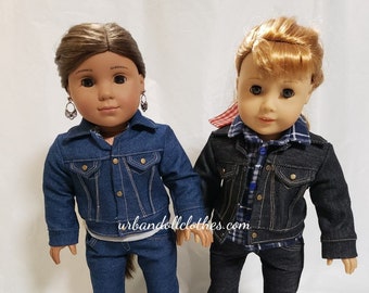 Jean Jacket for 18-Inch Dolls