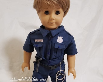 Police Uniform that Fits 18-inch Dolls