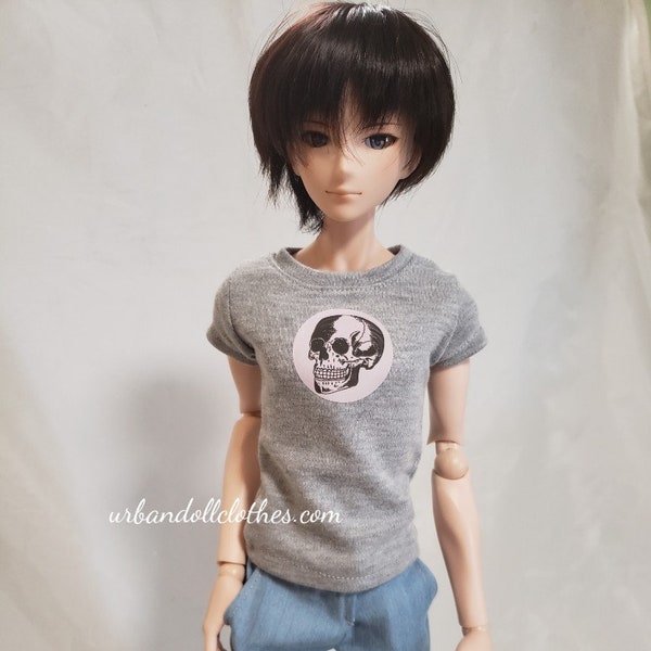 Skull Boy Smart Doll T-shirt, Halloween Smart Doll T-Shirt