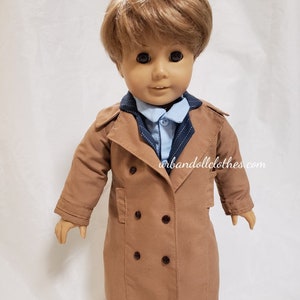 18-inch Tan Trench Coat