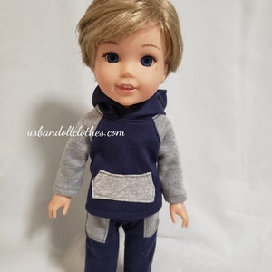 Sweatshirt and Sweatpants for 14 inch Dolls like Wellie Wisher and Ruby Red