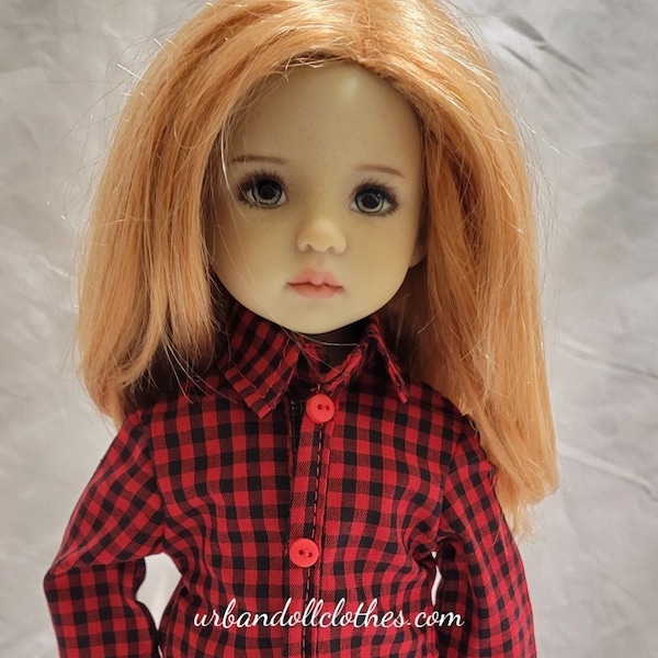 Buttoned-Up Shirt for Dolls like Little Darling