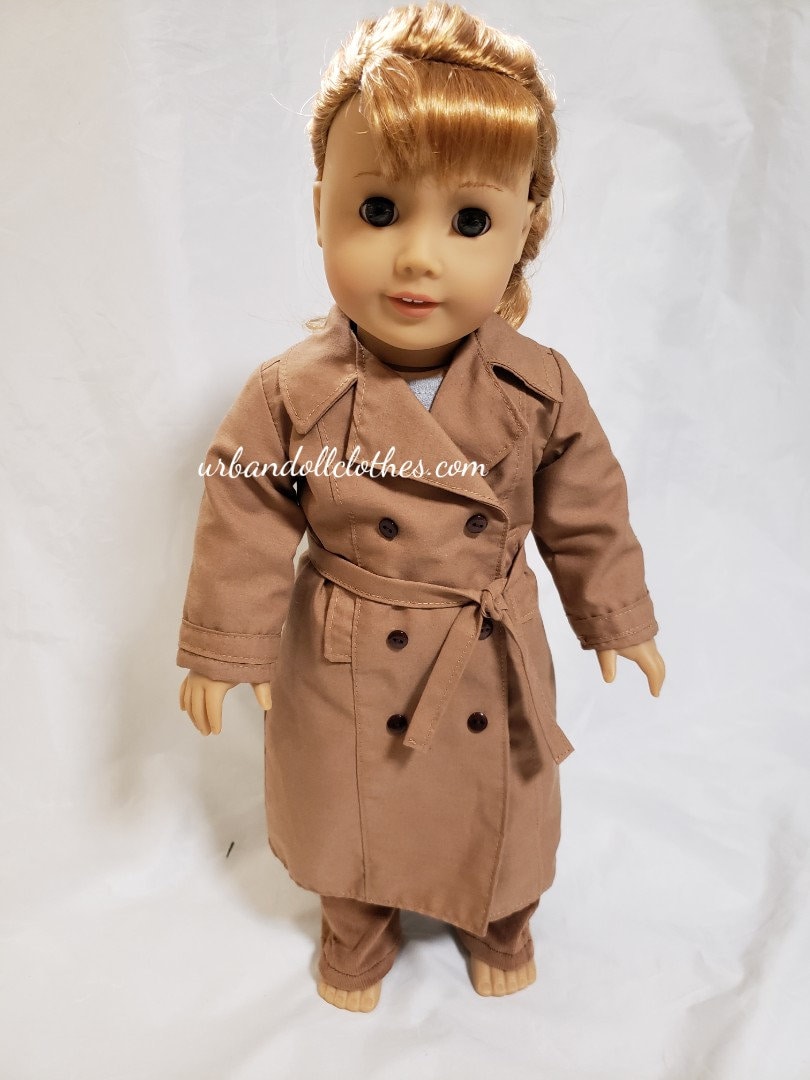 18-inch Tan Trench Coat - Etsy